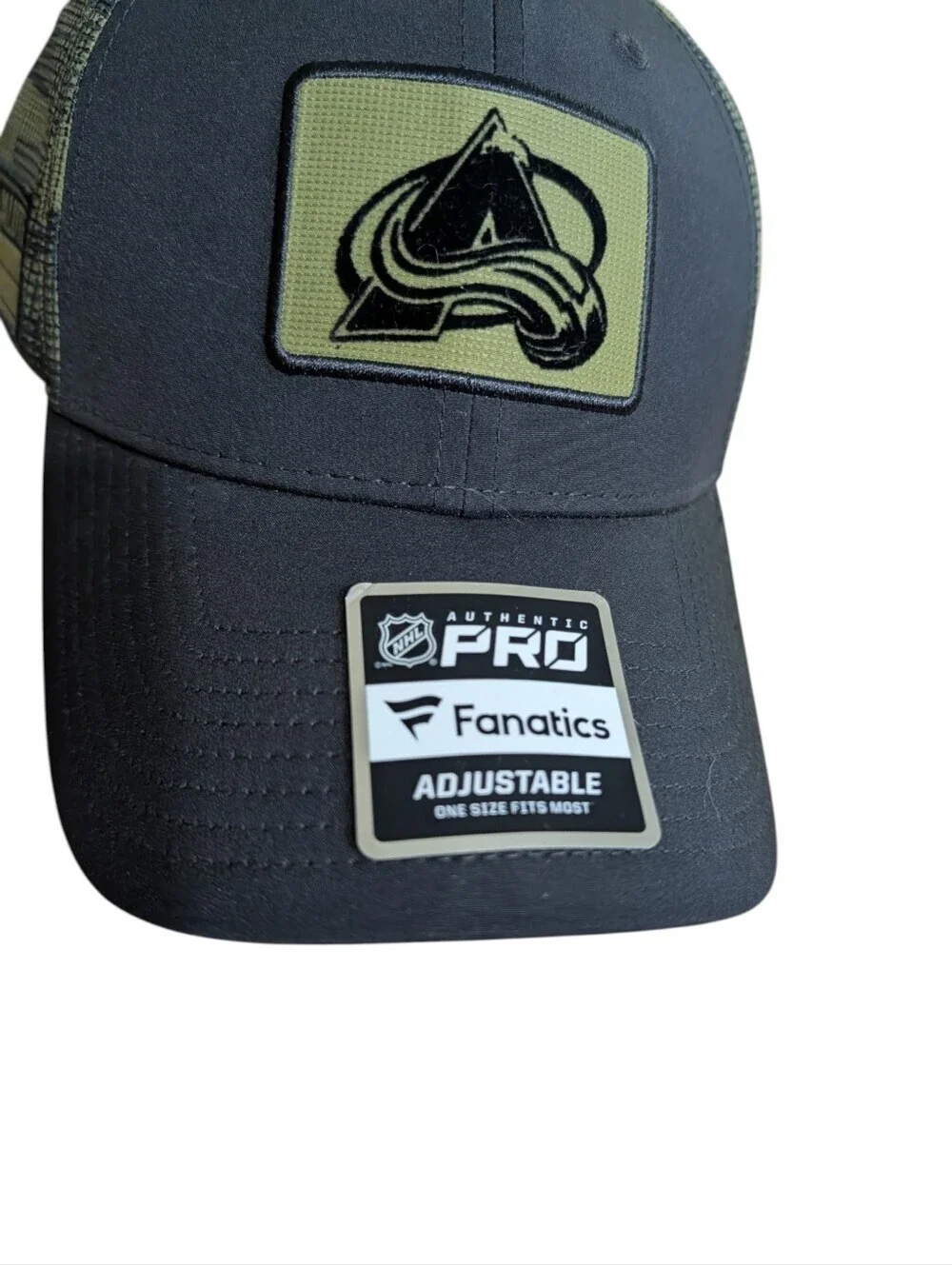 Colorado Avalanche Military Appreciation Trucker Hat NWT Fanatics Adjustable